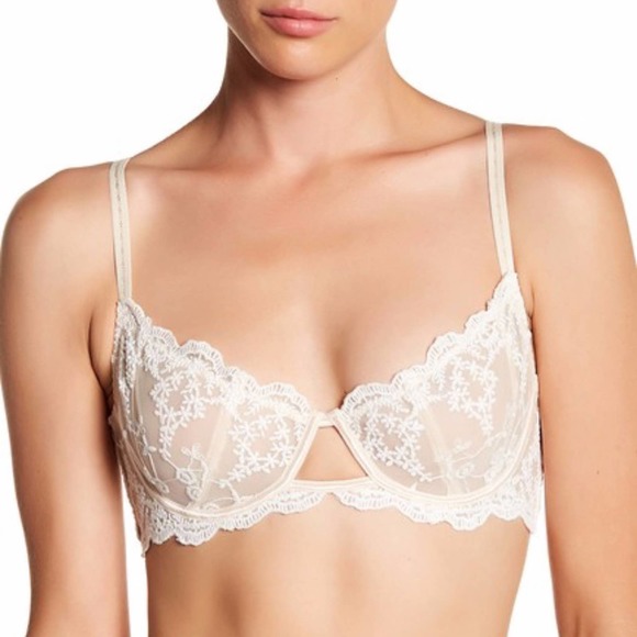 Free People Other - FREE PEOPLE Bra Size 34B Lace Daydreamer NEW Cream